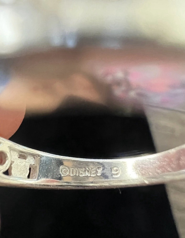Genuine Mickey Mouse Ring with Rhinestones