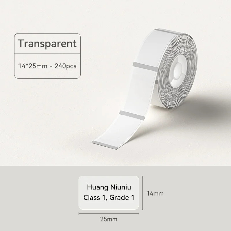 Stunning Transparent Labels