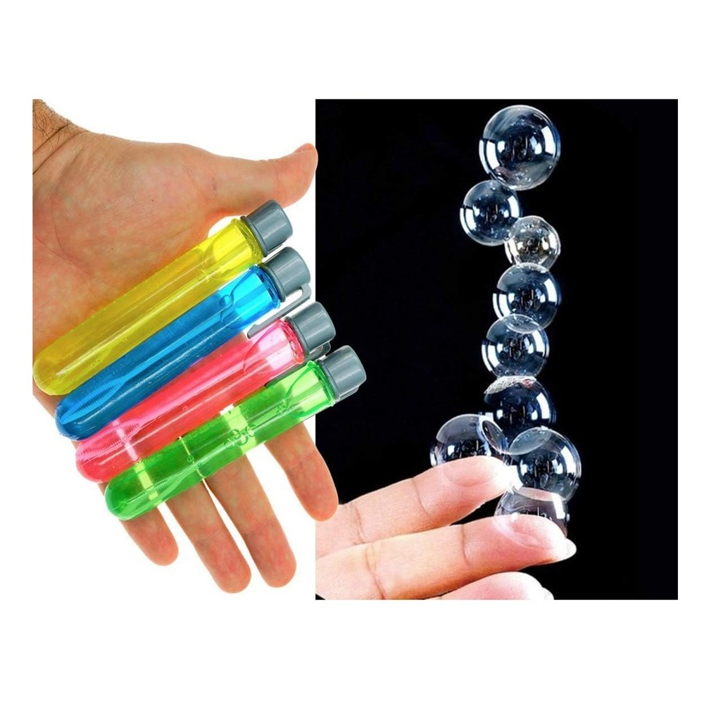 JA-RU Grab a Bubble-Touchable Mini Bubbles Wand Toy (2 Pack Assorted Colors). Ou