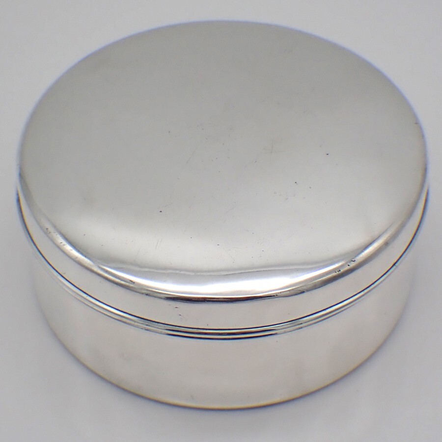 Round Box Sterling Silver Frank Smith No Mono