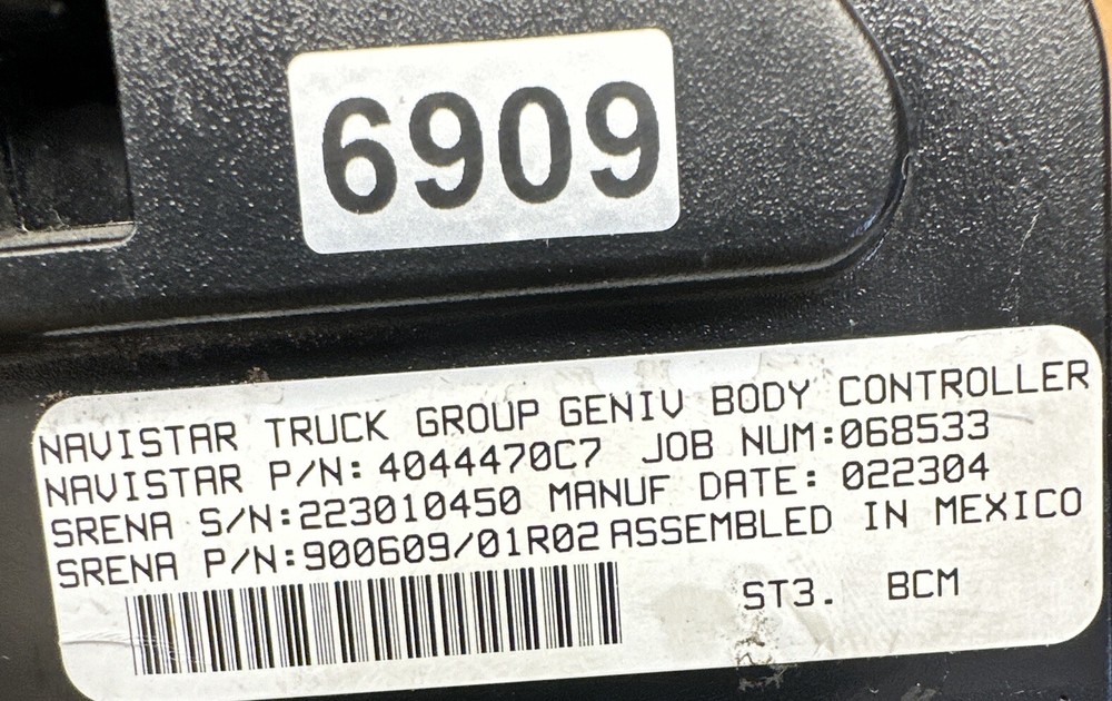 ✅ 2023 INTERNATIONAL LT ECM BCM BODY CONTROLLER MODULE 4044470C7 OEM ✅