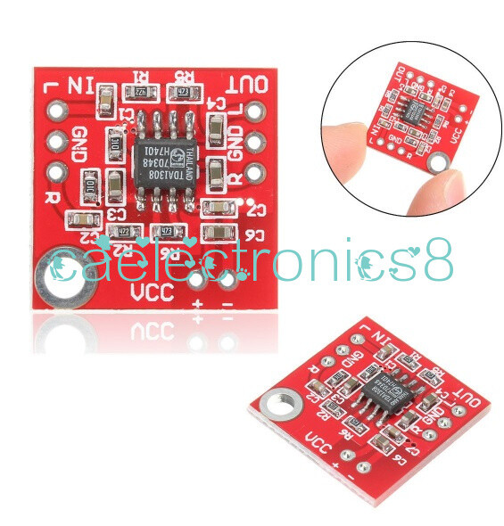 TDA1308 Stereo Headphone Amplifier Board Module Preamplifier 3-6V  For Arduino A
