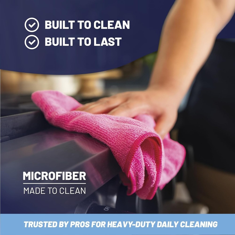 High Absorbent Cleaning Cloth 12-Pack