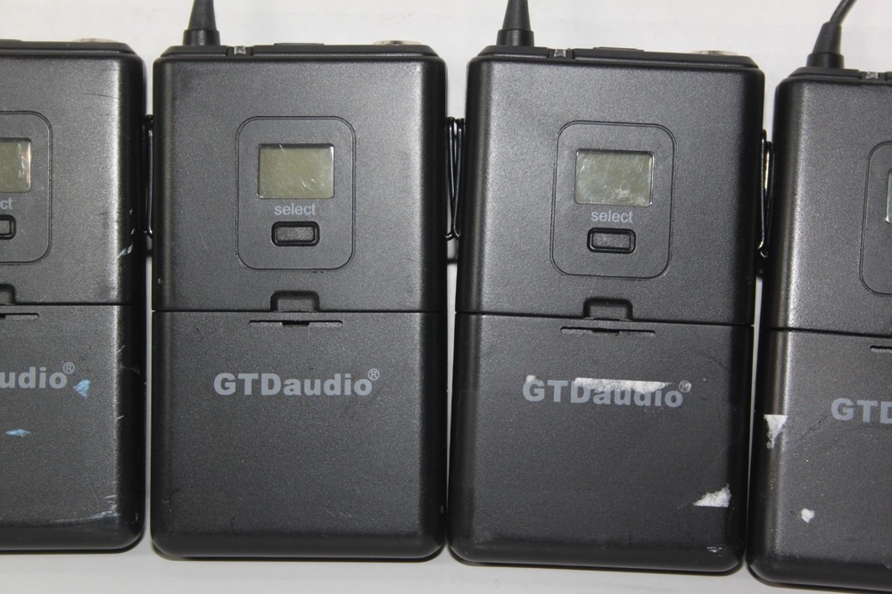 Lot of 7 GTD Audio Transmitter Untested