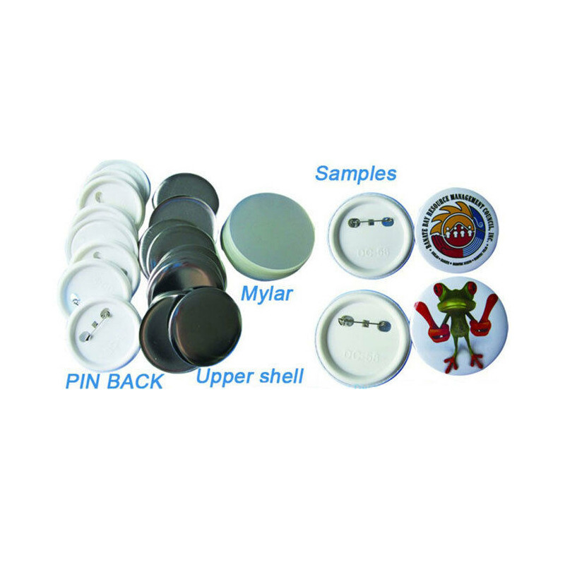1" 25mm Button Badge Maker Machine Badge Making Kit + 100 Button Supplies DIY
