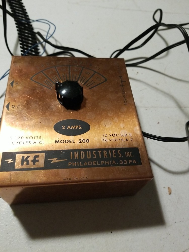 KF INDUSTRIES MODEL 200 2A TRAIN TRANSFORMER