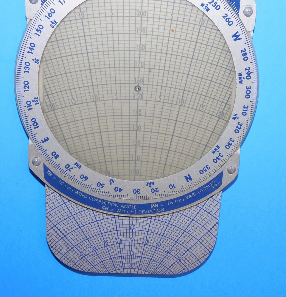 SANDERSON FLIGHT COMPUTER SC-3B METAL FLIGHT COMPUTER