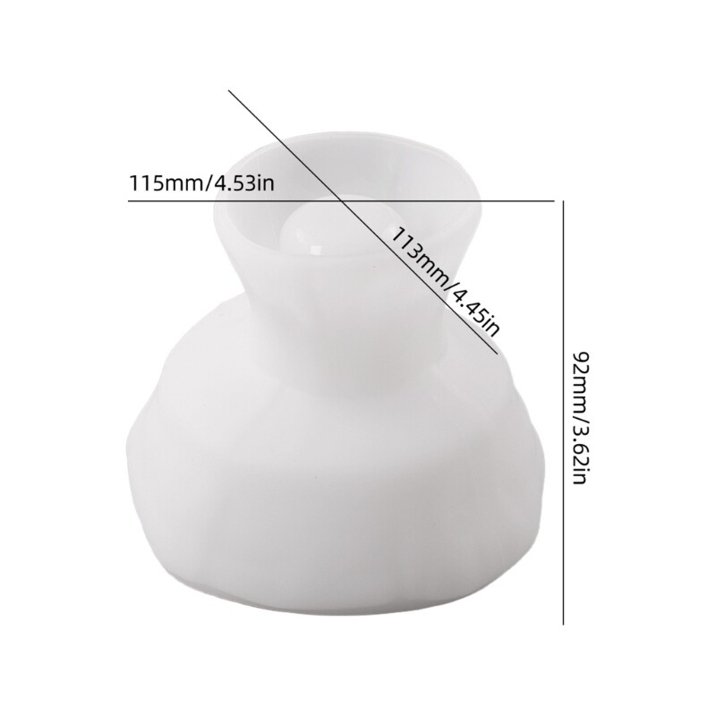 Versatile Silicone Mould for Goblet Holders Artistics Home Accent