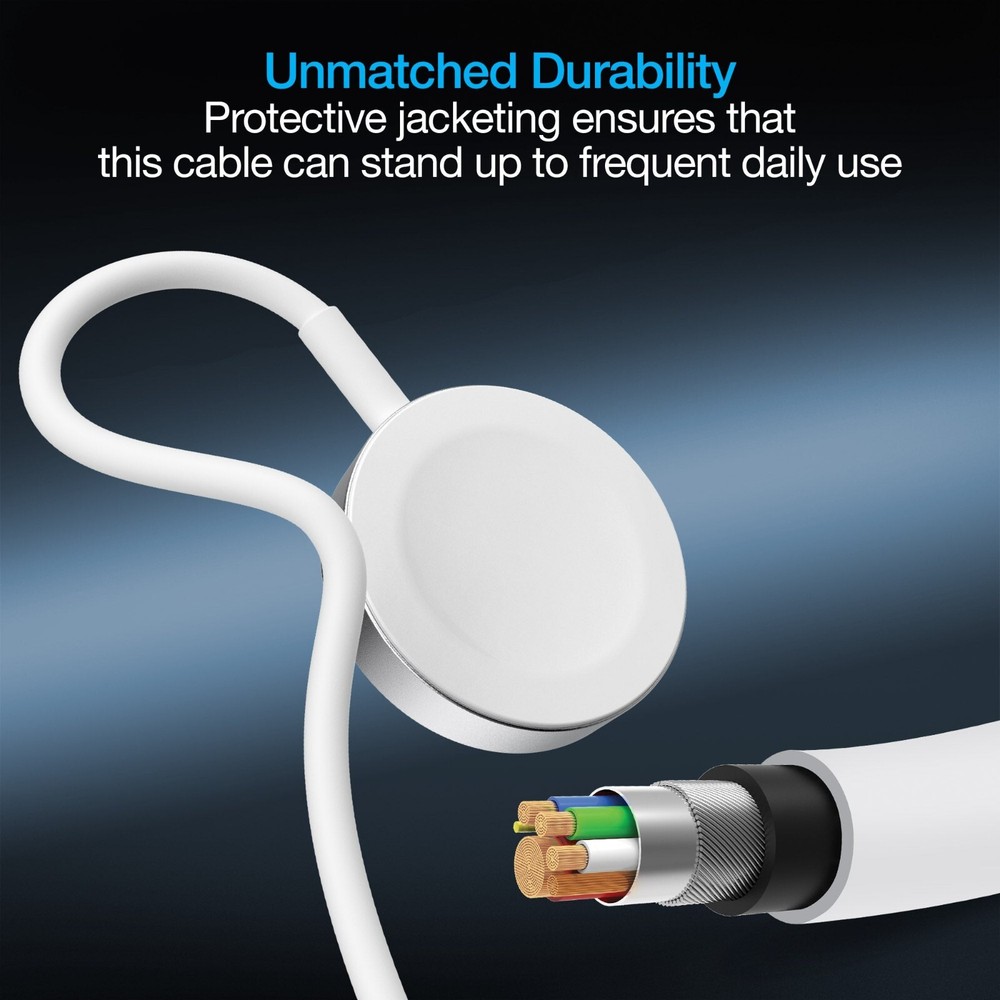 Naztech 3ft Magnetic Charging Cable for Apple Watch