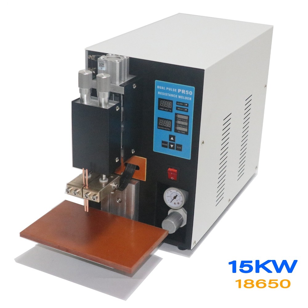 Dual Pulse Battery Spot Welder Microcomputer Machine Battery Pack PR50