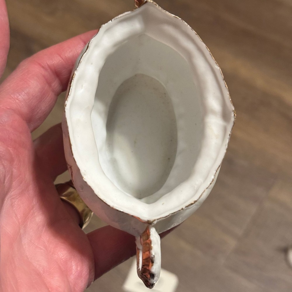 Antique Hand Painted Creamer