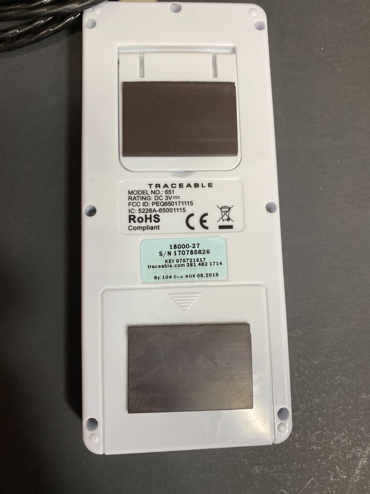 Traceable WIFI Data Logging Refrigerator Freezer Thermometer with SS Probe