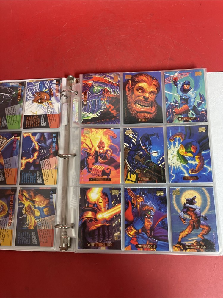 1994 Marvel Masterpiece SP ED Lot 232 Card