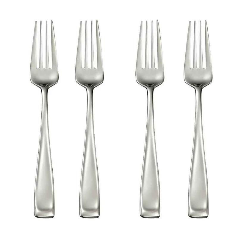 Oneida Moda Salad Fork Set Of 4