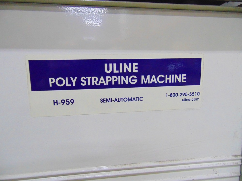 Uline Poly Strapping Machine H-959 Semi-Automatic