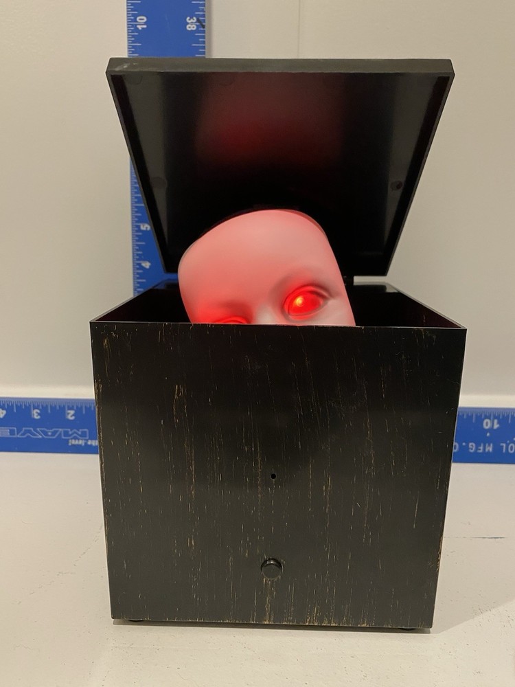 Doll In Box Halloween Prop