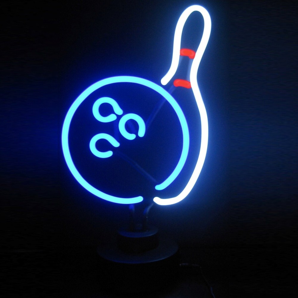 BOWLING NEON SCULPTURE Lamp Sign