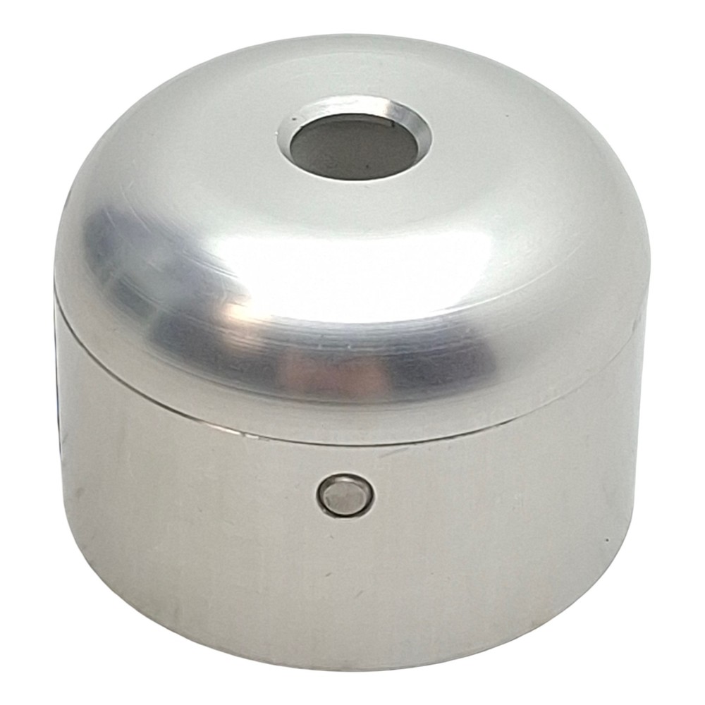 Blockwise CAA Simpluer Panel-Mount Luer Fitting Quick Connector, #10-32, 80psi
