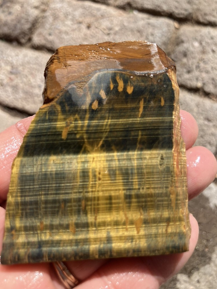 Blue Tiger Eye Slab