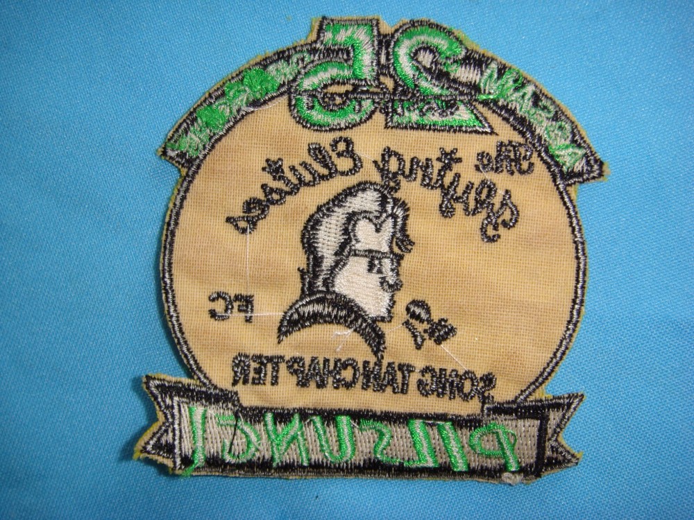 KR WAR PATCH, US 25th FIGHTER SQUADRON " THE FLYING ELVISES "
