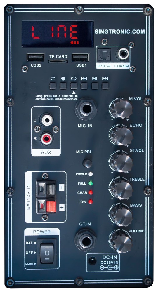 1000W Power Portable Karaoke System Bluetooth & Touch Screen