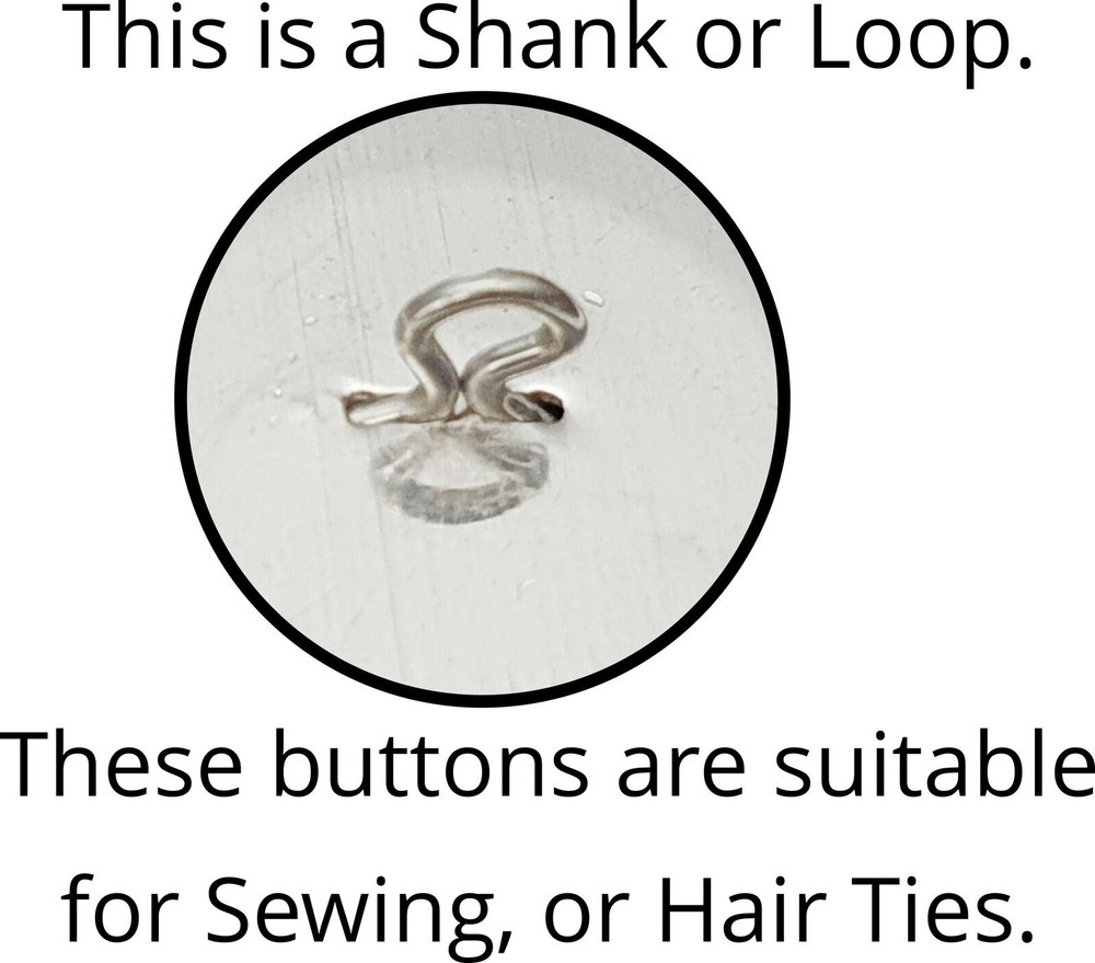 100 x 15mm Shankbacks - with Button Making Tool