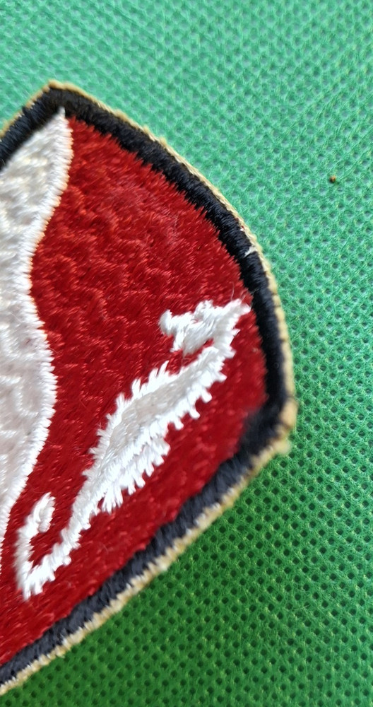 US Army WW2 36th Combat Engineer Regiment "Wave Weave" Patch