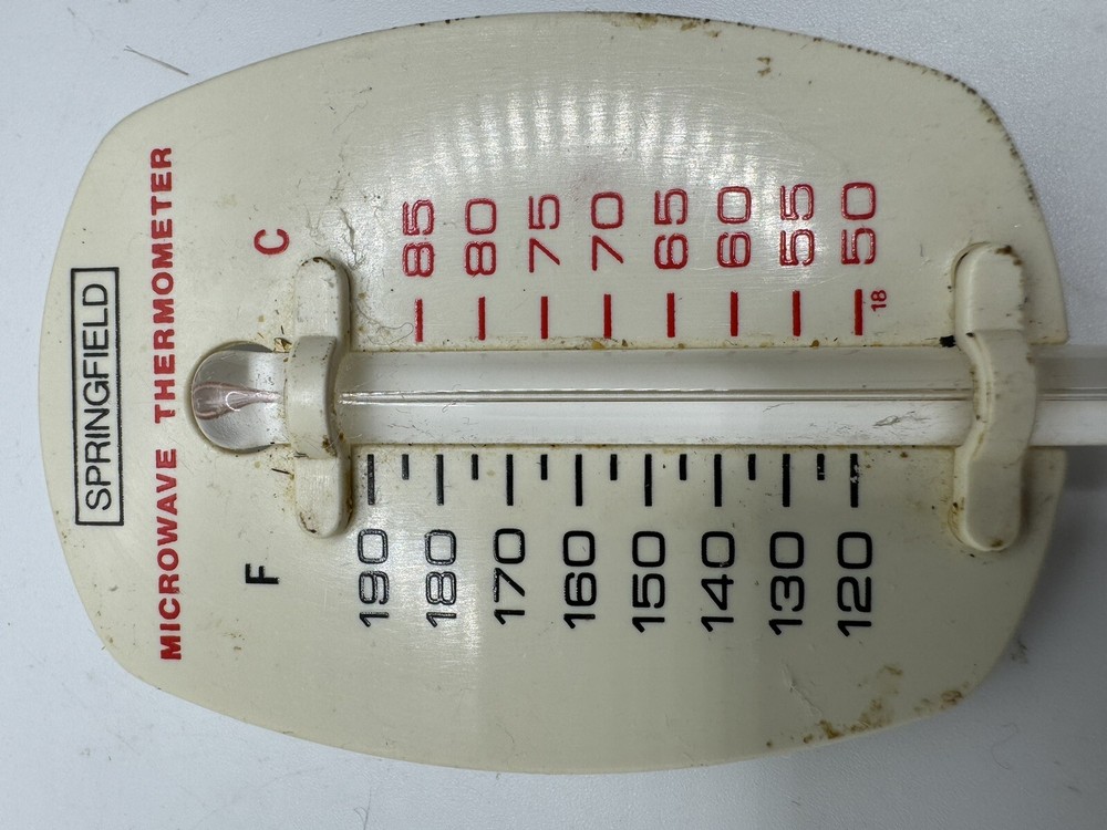 Vintage Springfield Microwave Thermometer