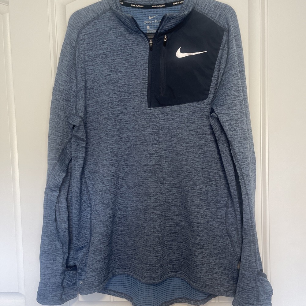 Nike Men’s Jacket Dri Fit 1/4 Zip Large