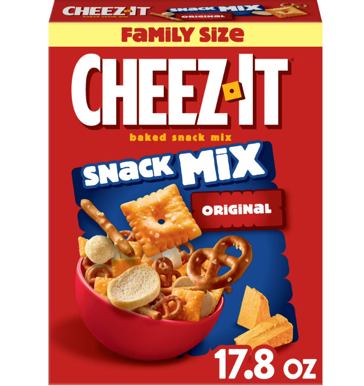 Cheez-It Original Snack Mix, Lunch Snacks, 17.8 oz