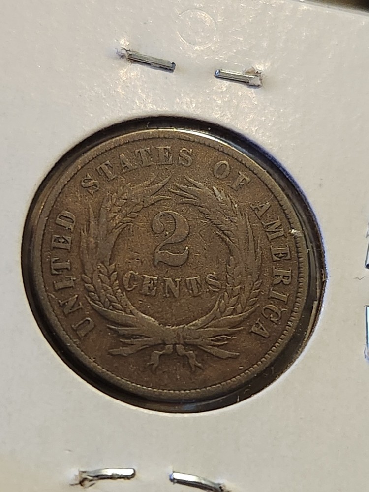 1865 Two Cent Piece