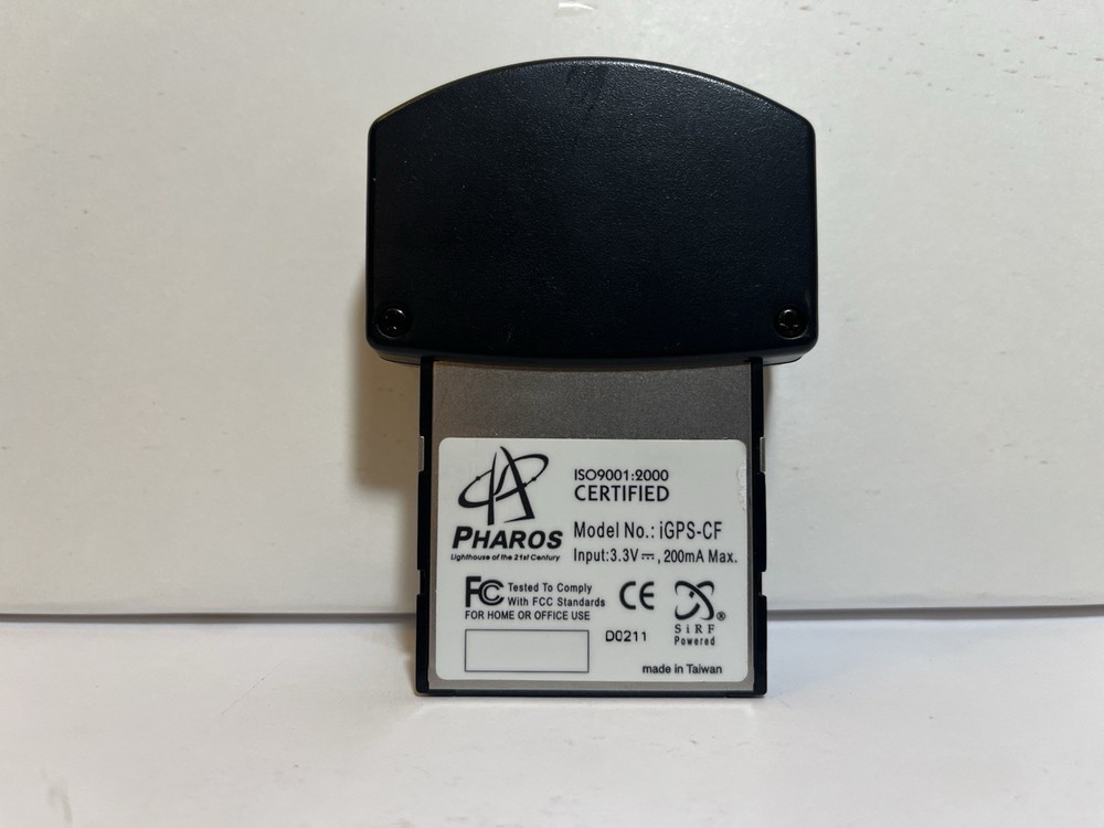 Pharos iGPS-CF Compact Flash GPS Receiver