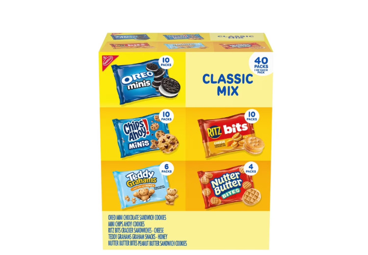 Nabisco Classic Mix Cookie & Cracker, Variety Pack, 40 pk.
