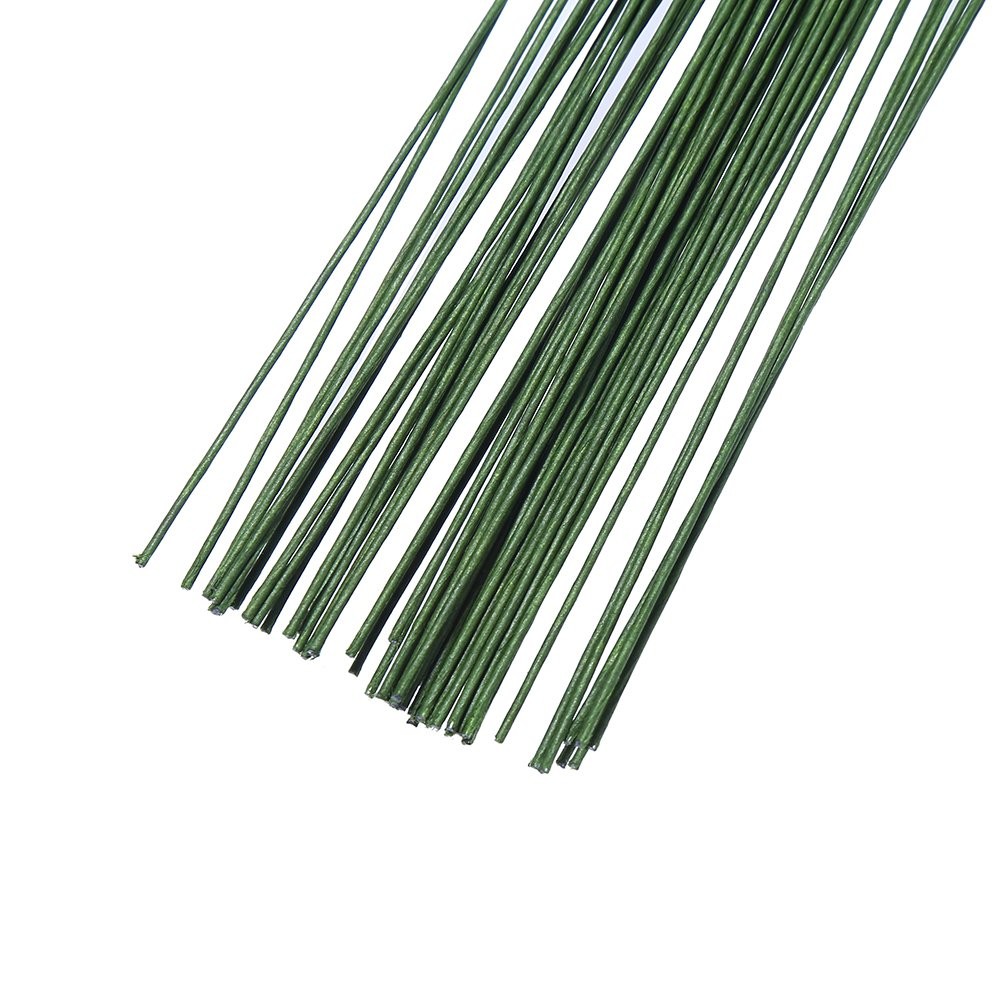 Dark Green Floral Craft Wire