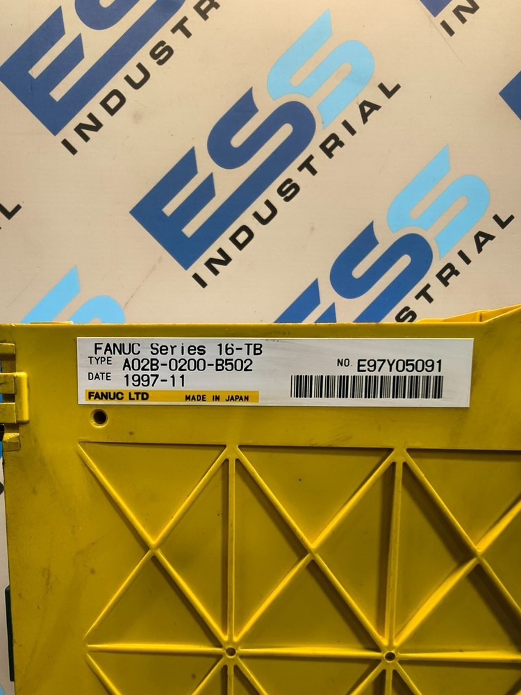 FANUC LTD. A02B-0200-B502 SERIES 16-TB PLC CONTROLLER