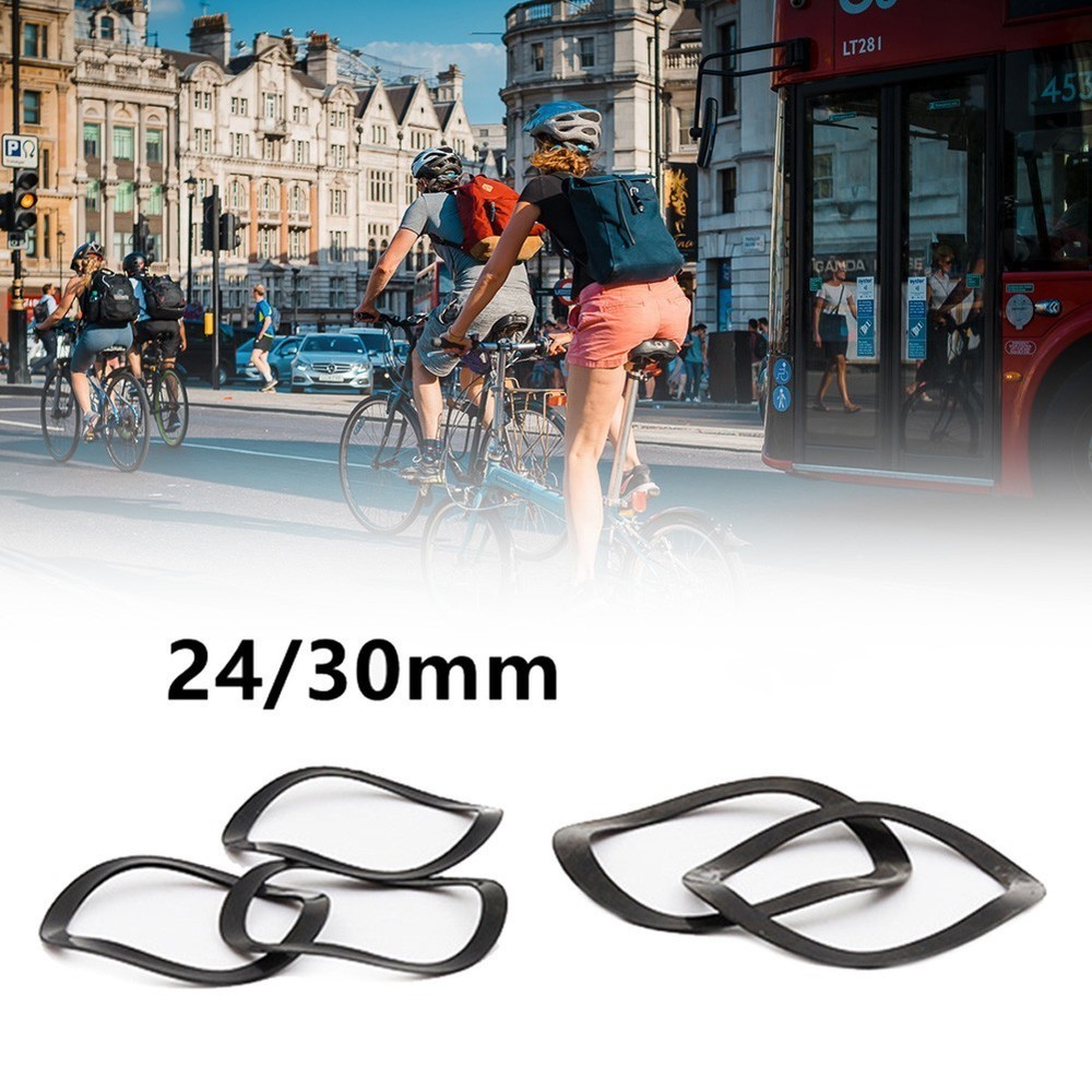 For Bicycle 24/30mm Bottom Bracket  Attachment Adapter Wave Washer Spring .