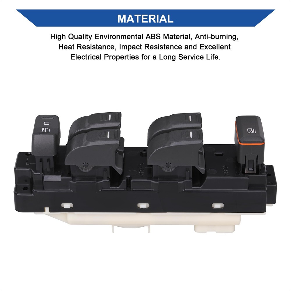 Obaee 25779767 Driver Side Master Power Window Switch Compatible with White