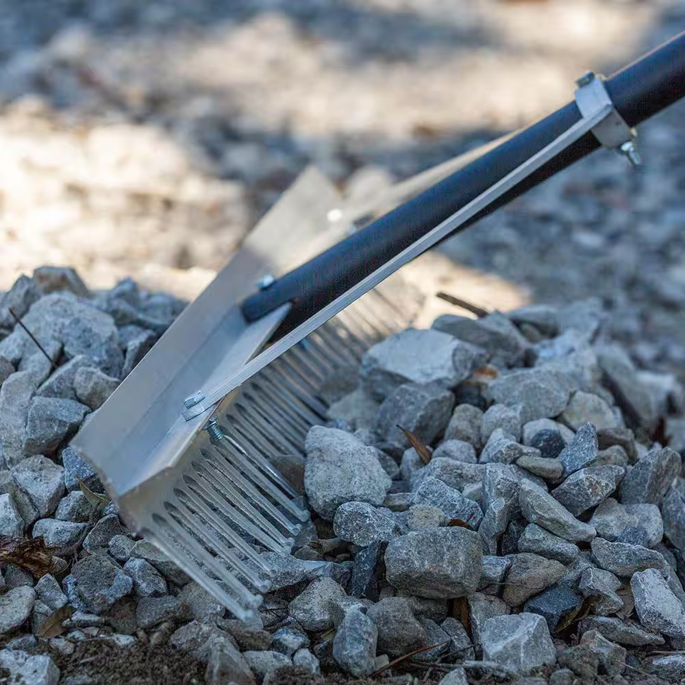 30 In. Aluminum Landscape Rake