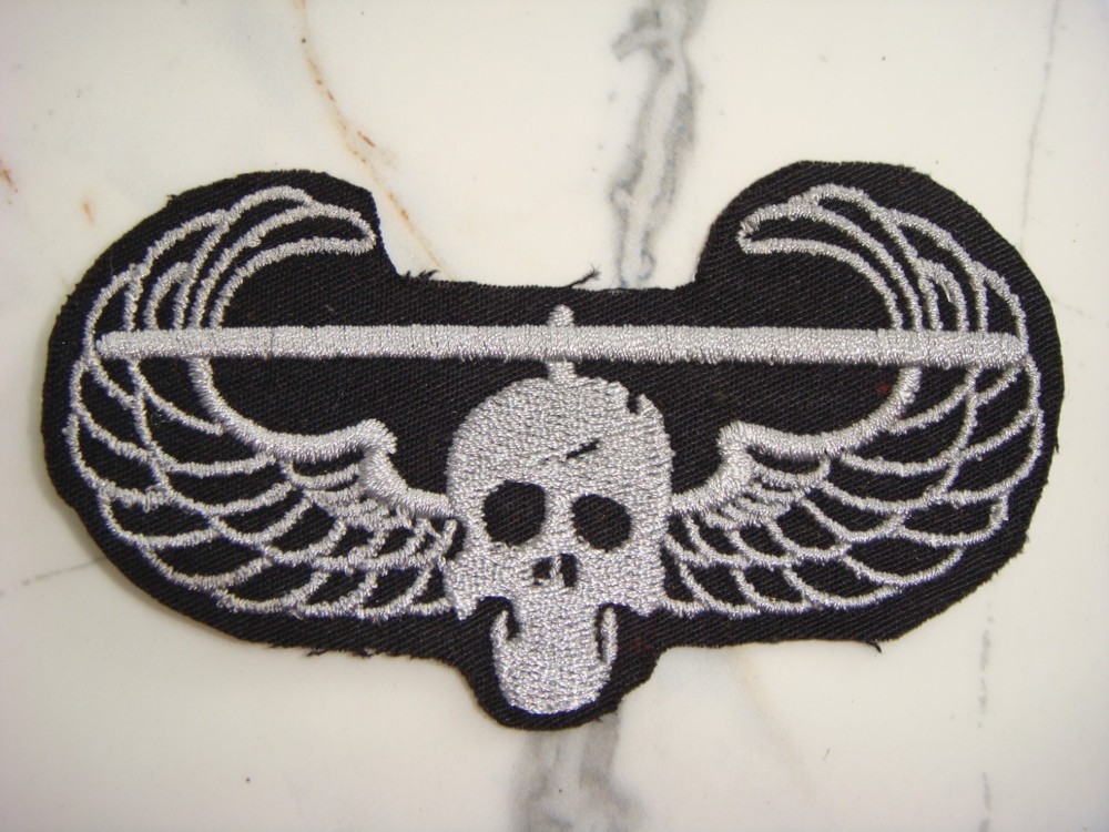  US AIR ASSAULT WINGED SKULL, VIETNAM WAR PATCH