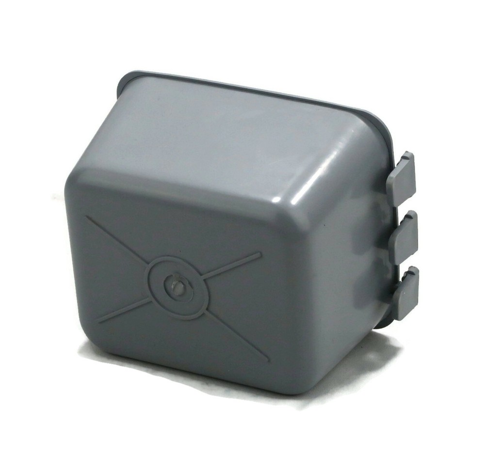 200-Pack - Grey Cage Container Inner Spec 4 1/8" Long 2 3/8" Tall 3 1/4" Wide