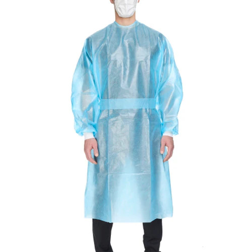 Full Back Chemotherapy Procedure Gown X-Large Count of