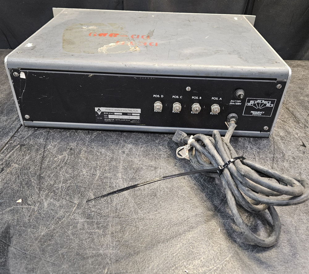North Atlantic Phase Angle Voltmeter Model 214C