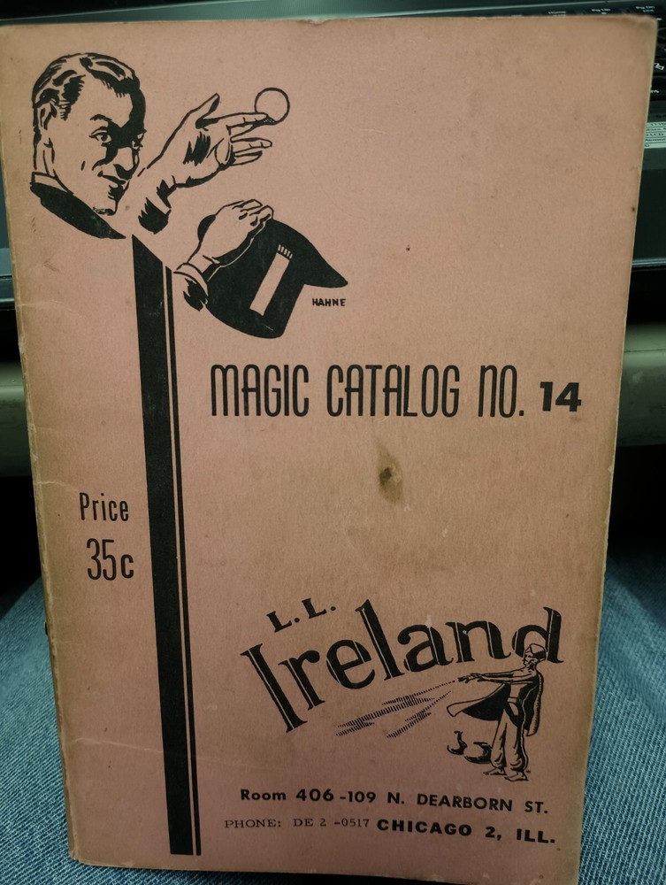 Vintage L.L. Ireland Magic Catalog No. 14