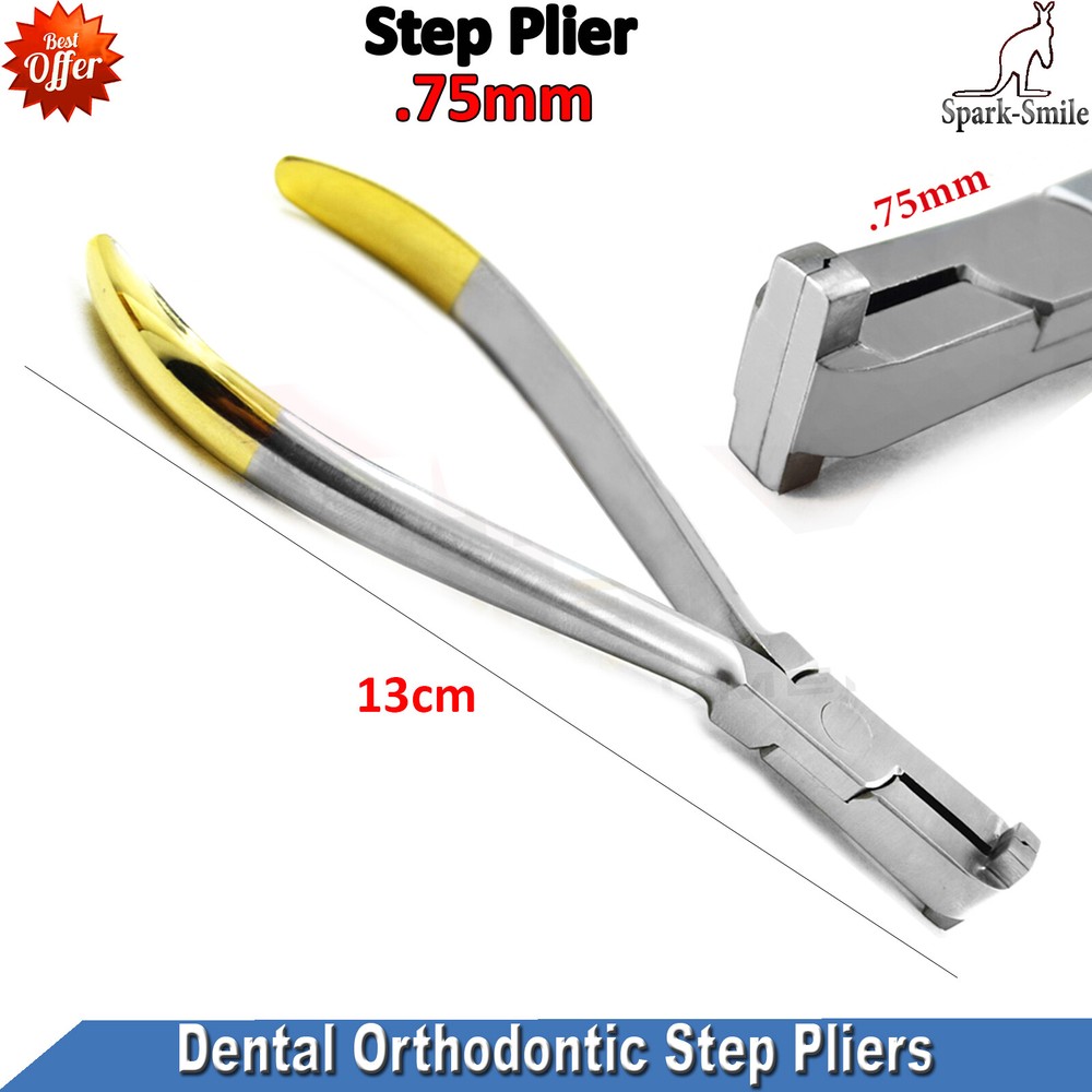 Detailing Step Plier Archwire Making Bending Forming Loop Orthodontics .75mm New