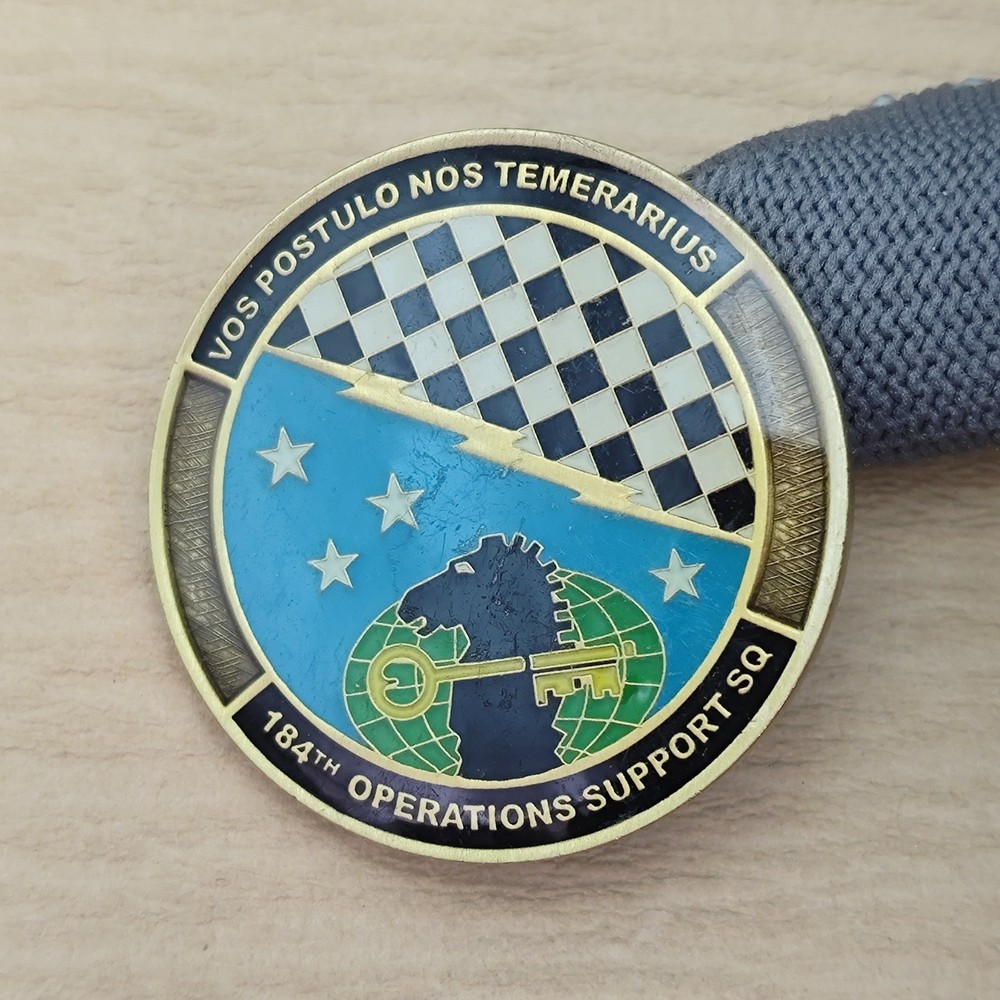 184th Operations Support Sq Challenge Coin