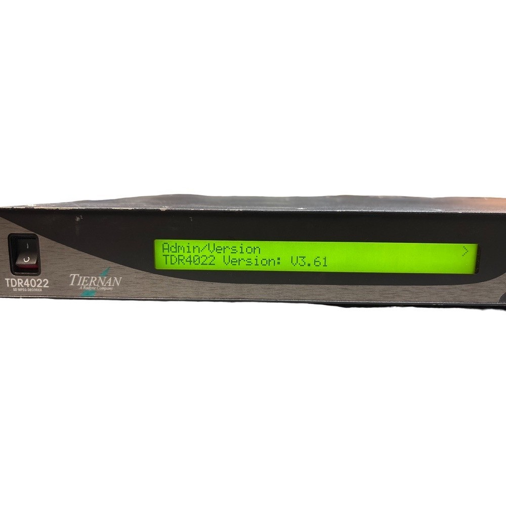 Tiernan TDR4022 SD MPEG2 Decoder