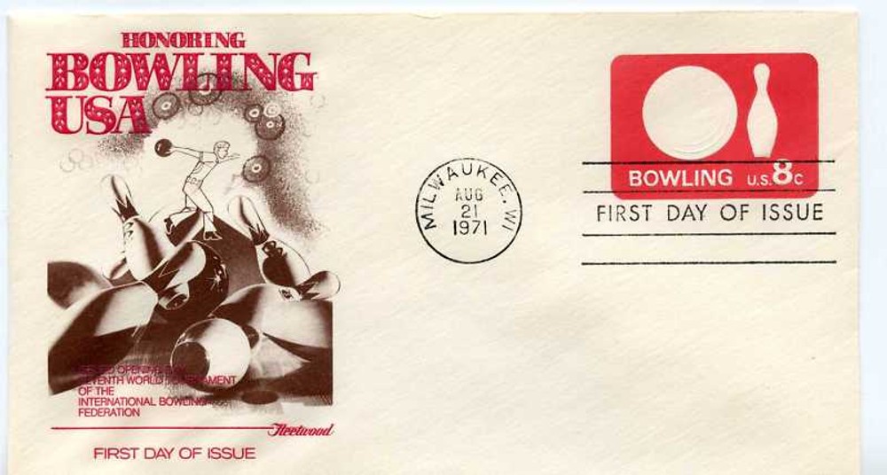 U563 Bowling, Fleetwood, FDC