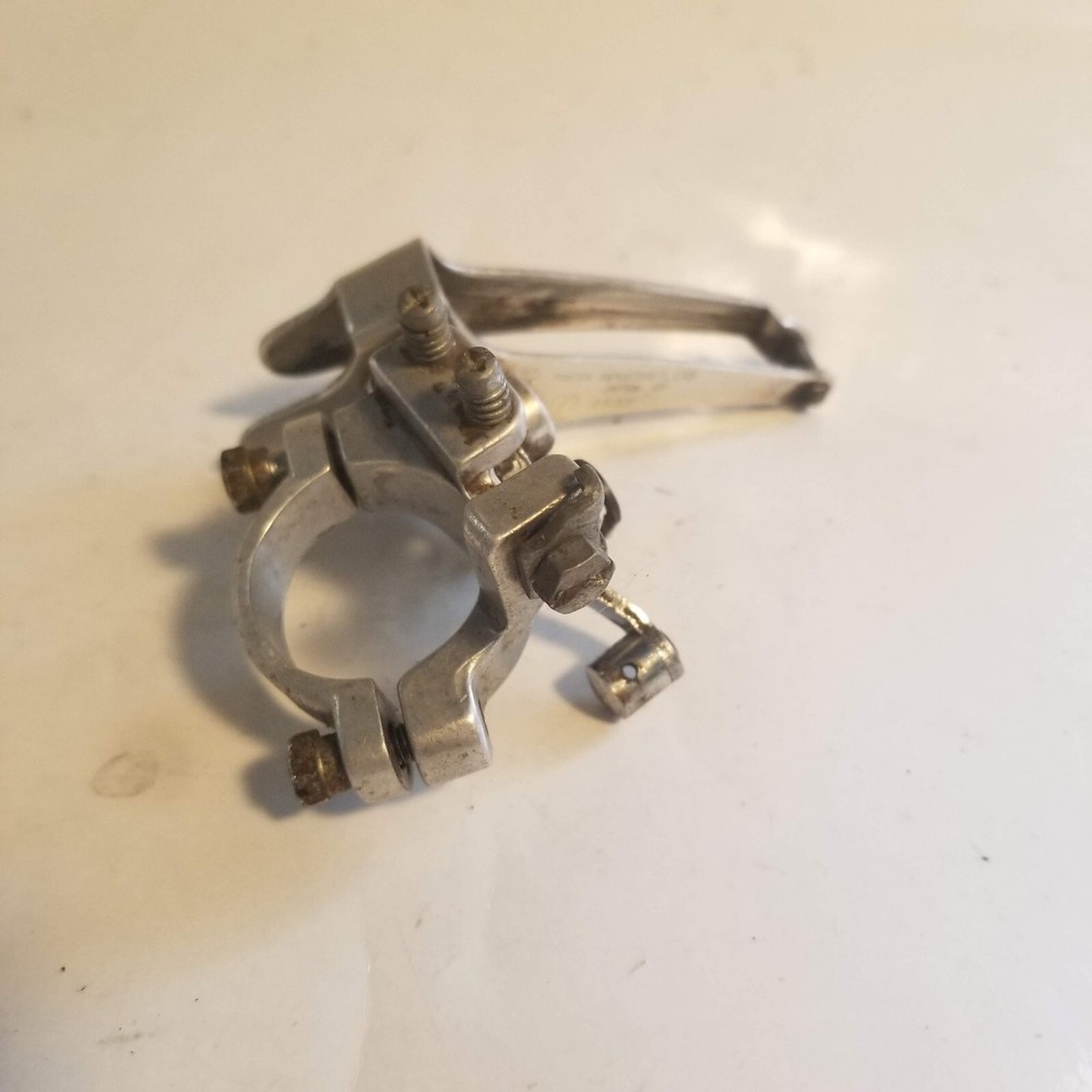SUNTOUR SL FRONT DERAILLEUR JAPAN MAEDA 28.6 CABLE STOP SILVER BOTTOM PULL
