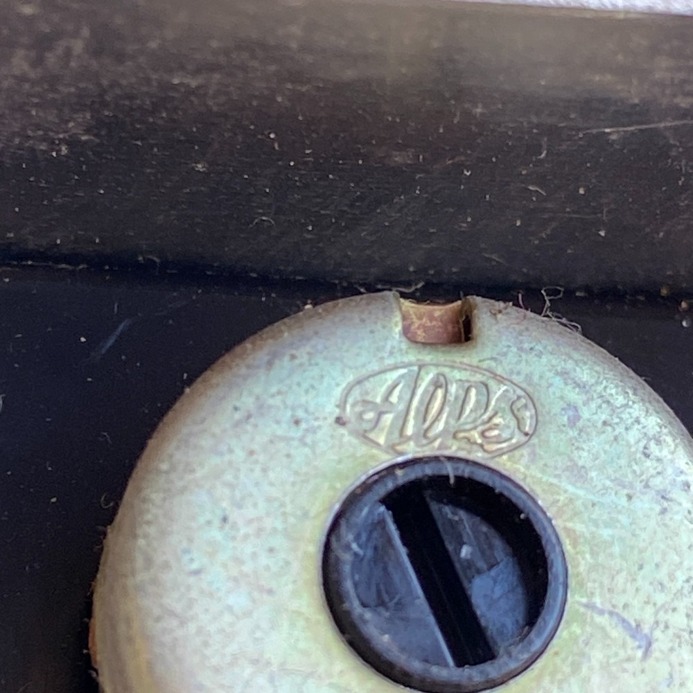 Vintage Computer Mouse Control ? Push Button Joystick 8225-CD CDA-15P Alps Japan