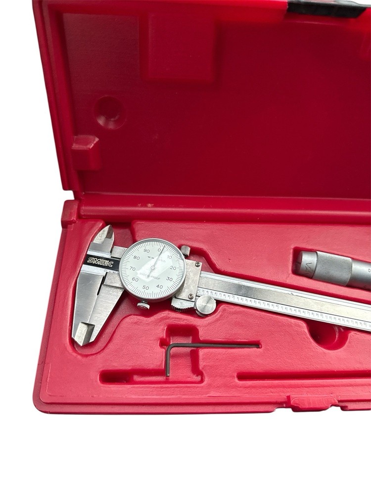 Smiec 6" Mechanical Dial Caliper Set